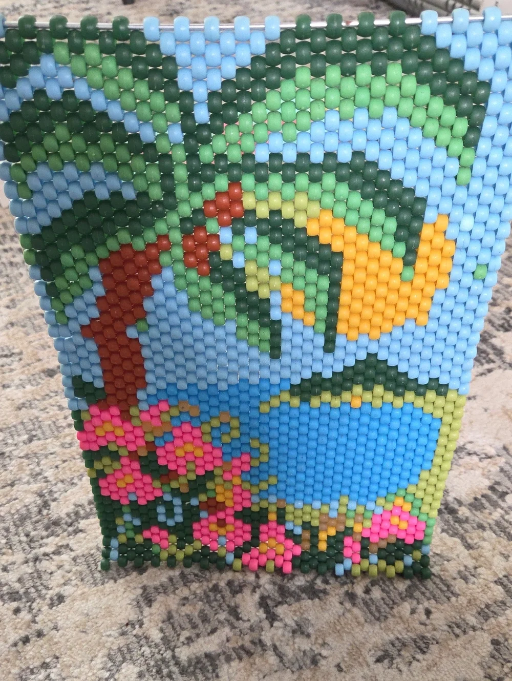 The Beadery Craft Tropical Delight Beaded Banner